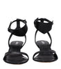 Sandales plates en cuir noir Isabel Marant