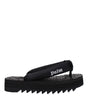 Palm Angels Black Fabric Flip-Flop Sandals