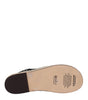 Sandales plates en cuir noir Isabel Marant