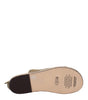 Sandales plates en cuir vert Isabel Marant