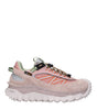 Moncler Pink Leather Athletic Sneakers