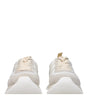 Moncler Beige Fabric Low Tops