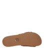 Sandales chaussons en cuir marron Isabel Marant