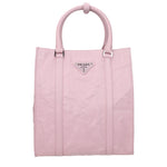 Sacs à main en cuir rose Prada