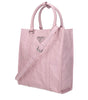 Sacs à main en cuir rose Prada