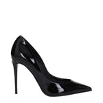 Broche en cuir noir Dolce &amp; Gabbana