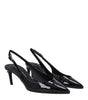 Dolce & Gabbana Black Leather High Heel Pumps