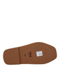 Sandales chaussons en tissu jaune Chloé