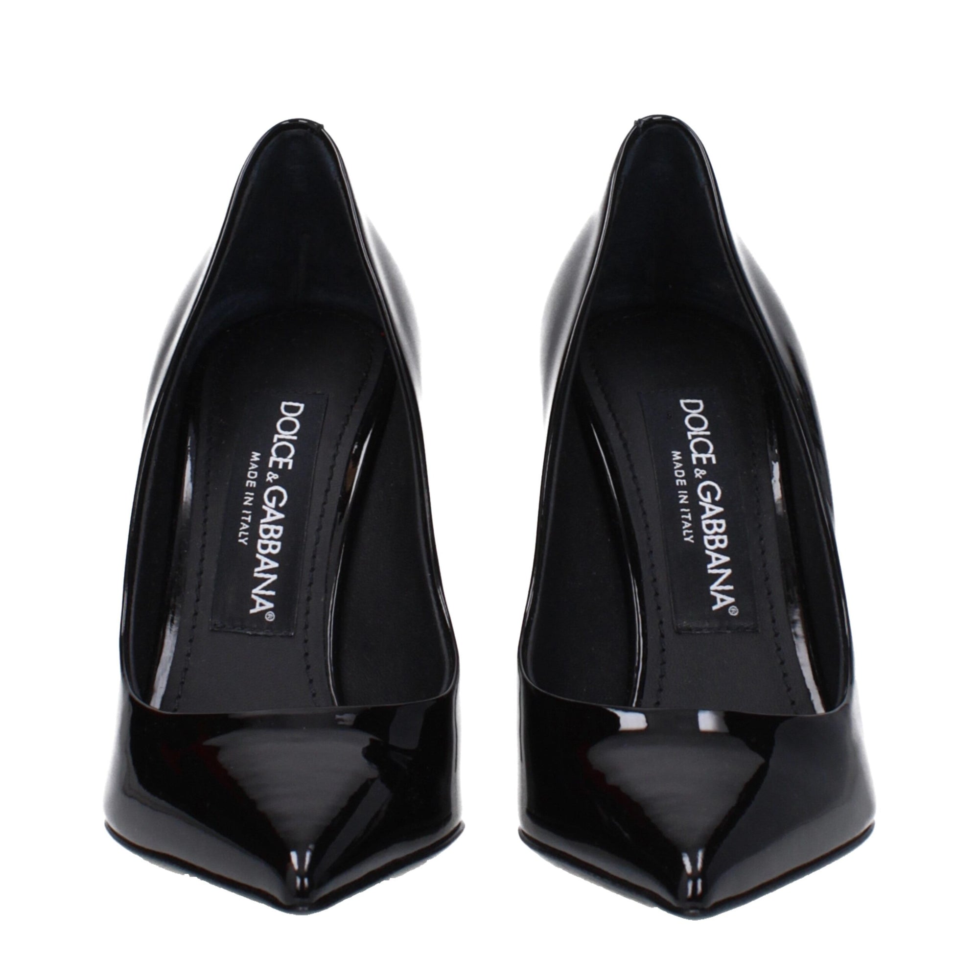 Broche en cuir noir Dolce &amp; Gabbana