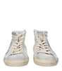 Golden Goose White Leather High Tops