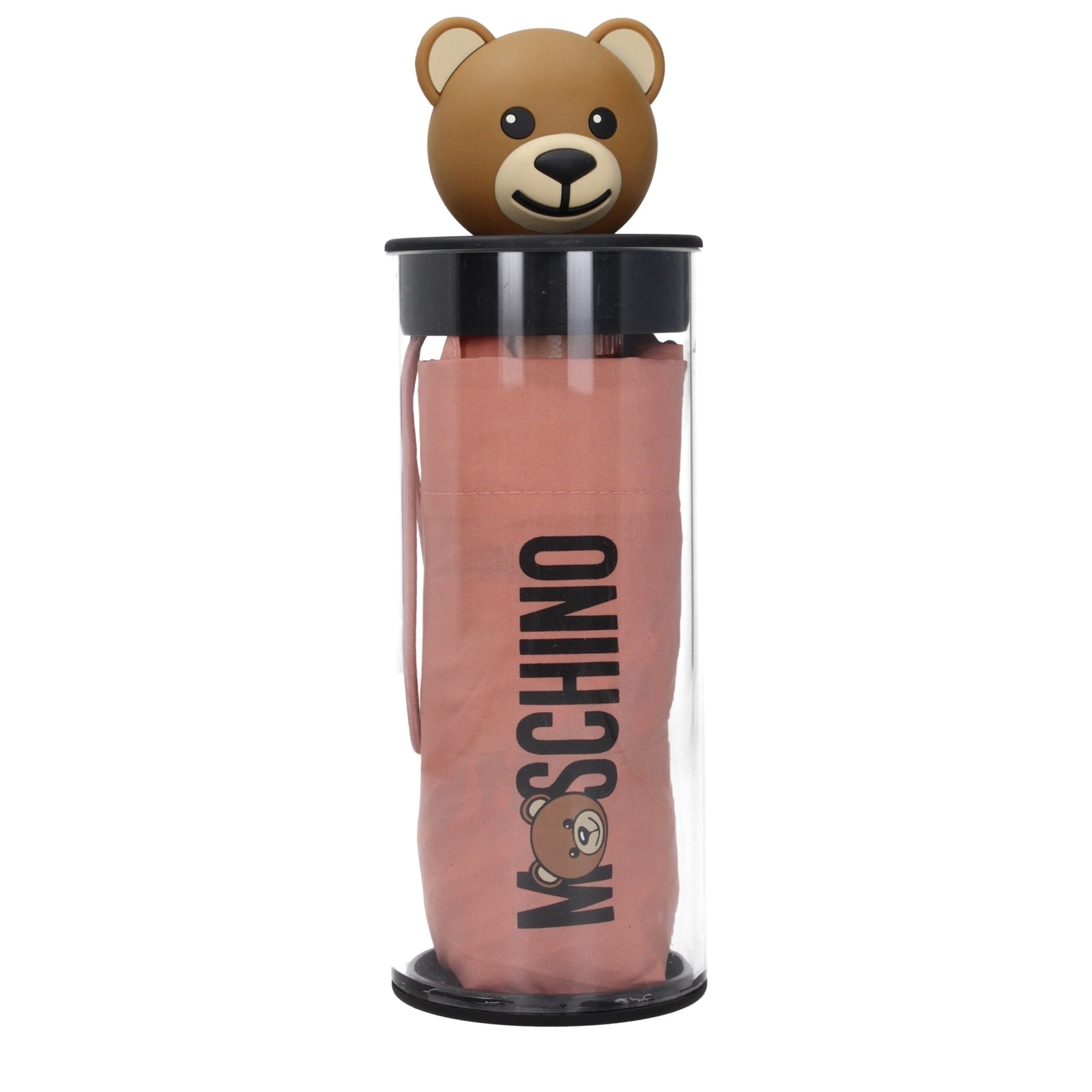 Parapluies en polyester rose Moschino
