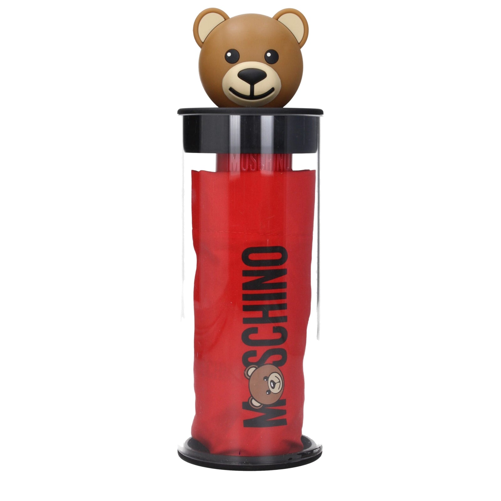 Parapluies en polyester rouge Moschino