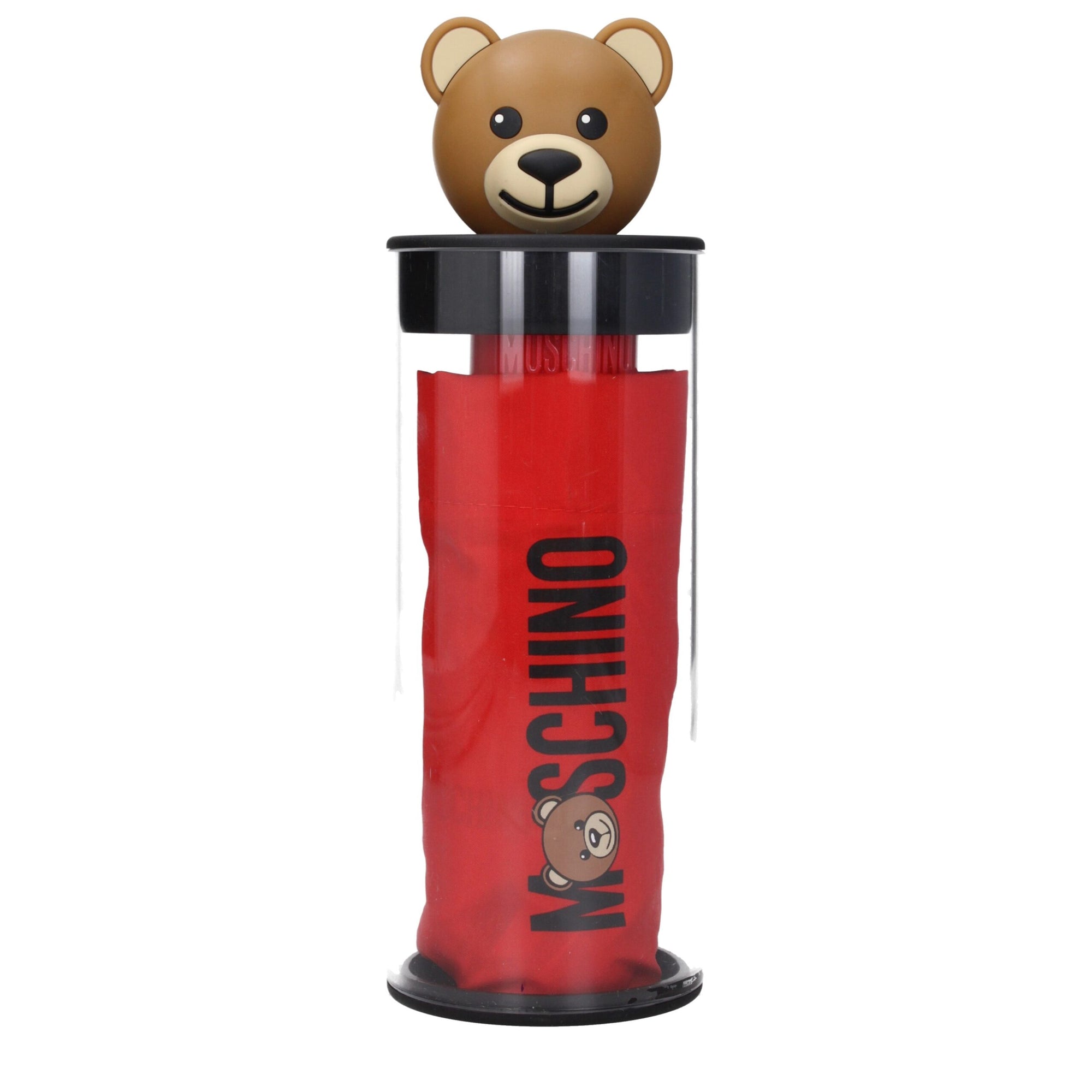 Parapluies en polyester rouge Moschino