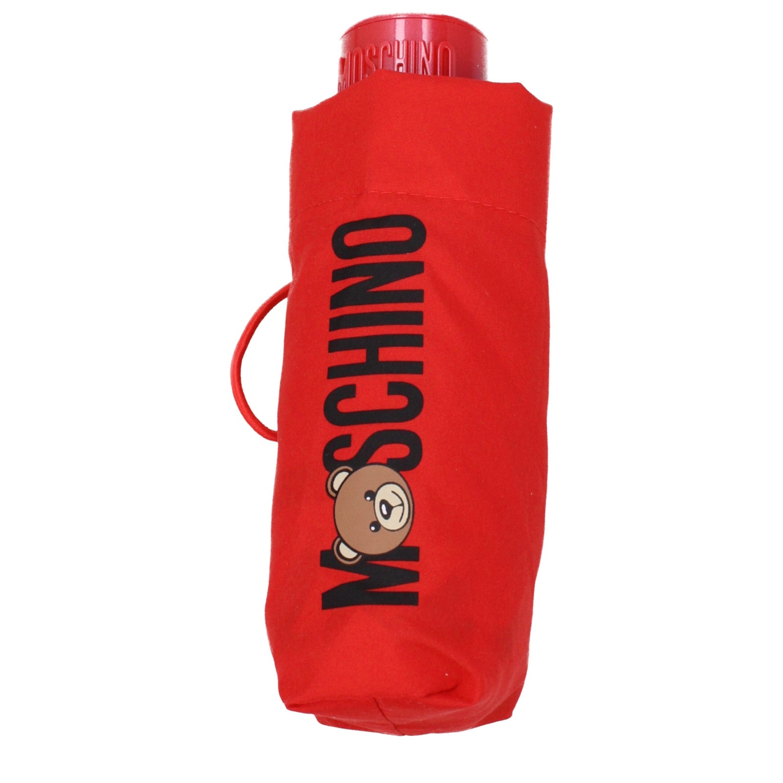 Parapluies en polyester rouge Moschino