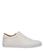 Moncler Beige Leather Low Tops
