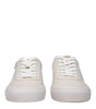 Moncler Beige Leather Low Tops