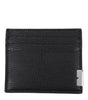 Porte-cartes Burberry en cuir noir