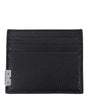 Porte-cartes Burberry en cuir noir