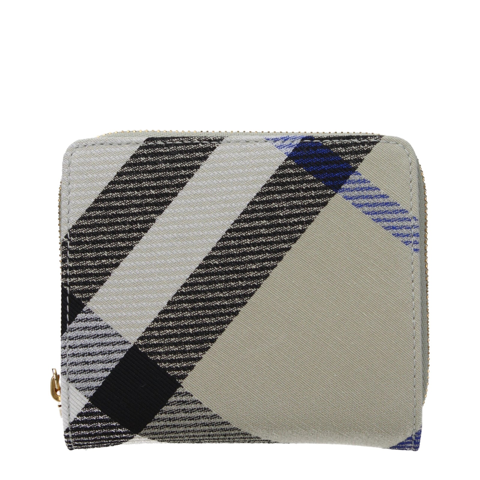 Portefeuilles en tissu beige Burberry