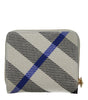 Portefeuilles en tissu beige Burberry