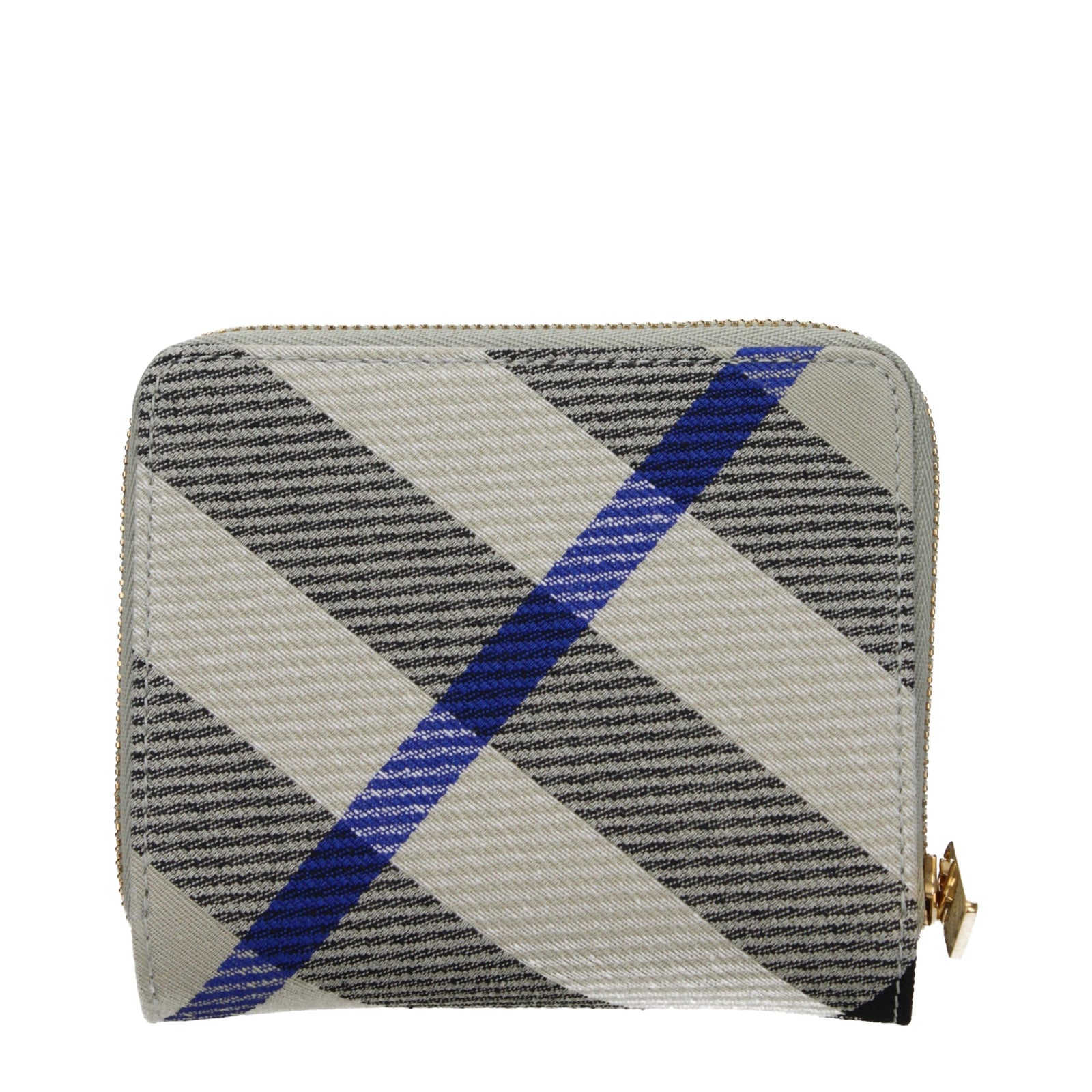 Portefeuilles en tissu beige Burberry
