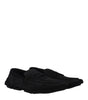 Dolce & Gabbana Black Leather Slip-On Loafers