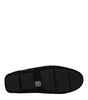 Dolce & Gabbana Black Leather Slip-On Loafers