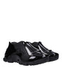 Baskets basses en coton noir Givenchy