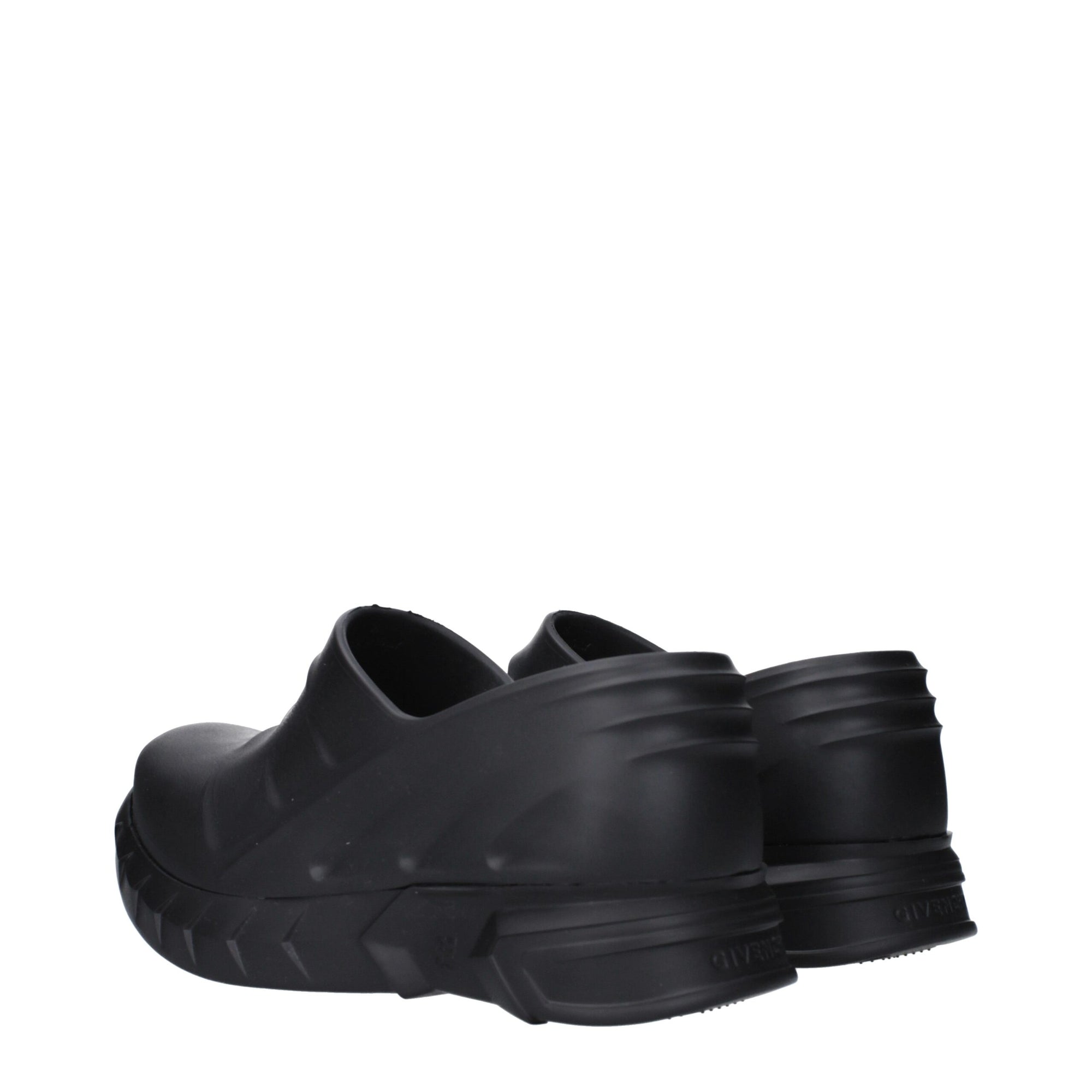 Sandales chaussons en coton noir Givenchy