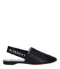 Givenchy Black Leather Mules