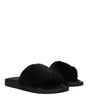 Sandales chaussons en coton noir Givenchy