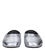 Givenchy Gray Leather Slippers Sandals