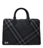 Burberry Gray Fabric Business And Laptop Bags