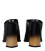 Givenchy Black Leather Mules