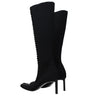 Givenchy Black Fabric Lace-Up Boots