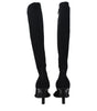 Givenchy Black Fabric Lace-Up Boots