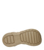 Sandales chaussons en cuir marron Givenchy