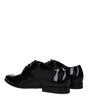 Dolce & Gabbana Black Leather Oxfords And Derbies