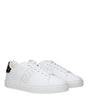 Versace White Leather Low Tops