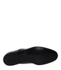 Dolce & Gabbana Black Leather Oxfords And Derbies