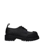 Richelieus et derbies en cuir noir Marni