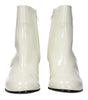 Celine Beige Leather Ankle Boots
