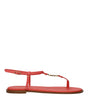 Christian Dior Pink Leather Flip-Flop Sandals