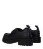 Richelieus et derbies en cuir noir Marni