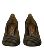 Burberry Green Fabric Broch