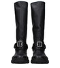 Burberry Black Leather Boots