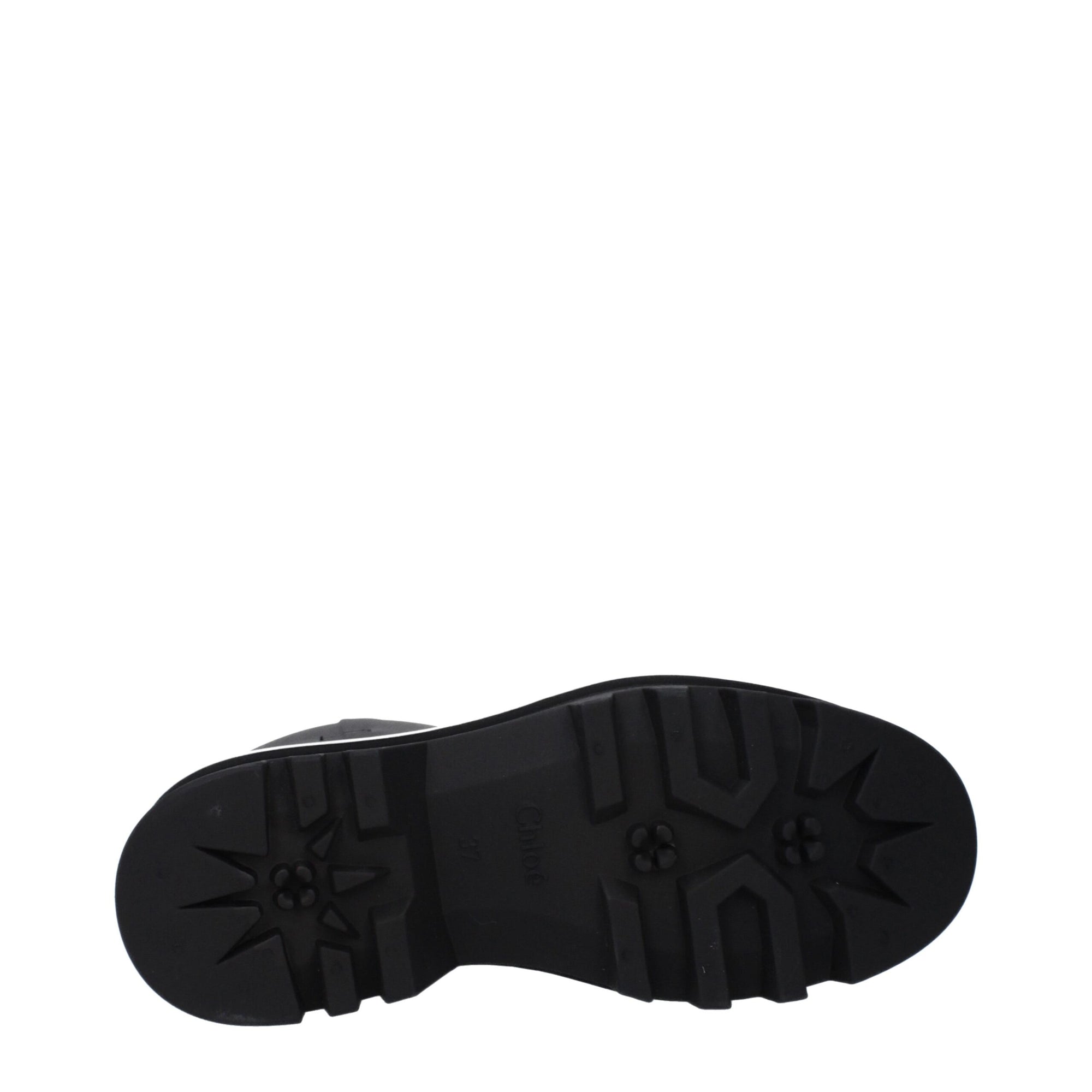Bottines Chloé en coton noir