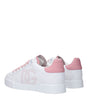 Dolce & Gabbana White Leather Low Tops