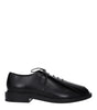 Max Mara Black Leather Oxfords And Derbies