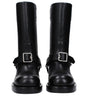 Burberry Black Leather Boots